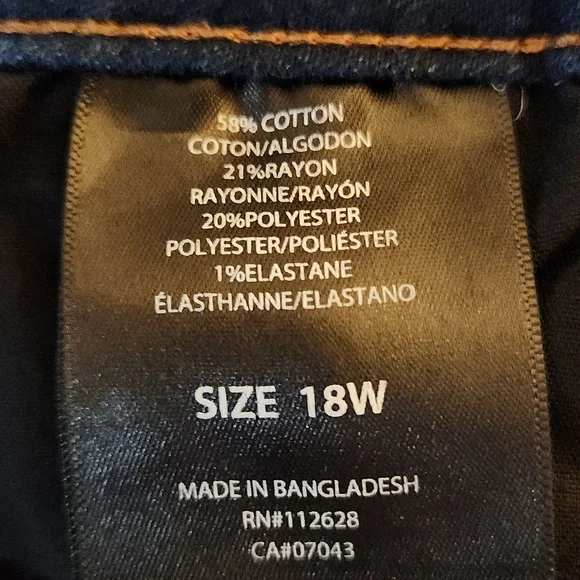 Dark Blue Tahari Women's Jeans - Picture 10 of 10